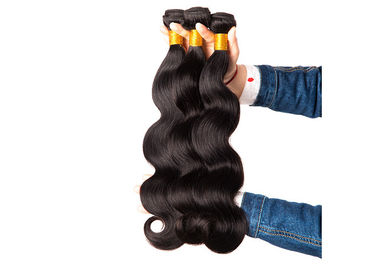 Chine Paquets de cheveux de Vierge de vague de corps d'usine de Qingdao, trame brésilienne pure de cheveux fournisseur