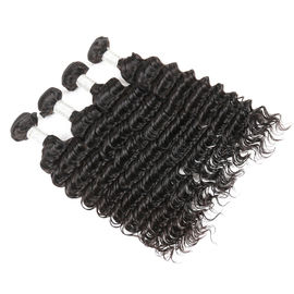 Chine Extension 100% profonde de cheveux de vague de vrais cheveux péruviens de trame de Vierge de cheveux fournisseur
