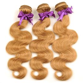Chine Les cheveux non-traités 3 de vague de corps de l'extension #27 de cheveux de Vierge empaquettent avec la fermeture fournisseur