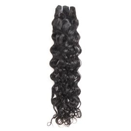 Chine Les cheveux brésiliens de Vierge de pleine cuticle empaquettent la couleur noire naturelle de cheveux lâches de vague fournisseur