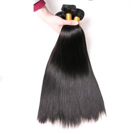 Chine Cheveux de prolongements de cheveux de Dyeable de femmes pour faire court, longs prolongements de cheveux noirs de double couche fournisseur