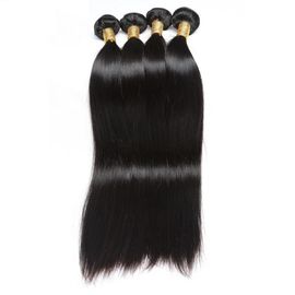 Chine Les cheveux de Vierge de haute catégorie empaquettent des prolongements, pouce doux soyeux des cheveux droits 12-30 fournisseur
