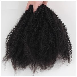 Chine Paquets péruviens bouclés frisés de couture matériels de cheveux de Vierge d'Afro d'armure de cheveux de haute qualité de Vierge bons fournisseur