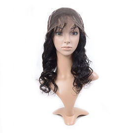 Chine Desserrez perruques de dentelle de Glueless de vague les pleines, cheveux humains de Vierge des perruques 7A de dentelle de Glueless fournisseur