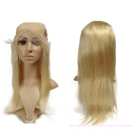Perruques brésiliennes d'avant de dentelle de cheveux de couleur blonde avec pouce Inch-30 du délié 10 de bébé