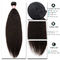 Les cheveux péruviens de catégorie des cheveux 9a de Qingdao empaquettent la texture droite frisée 10&quot; à 30&quot; fournisseur