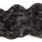Les cheveux brésiliens de Vierge de pleine cuticle empaquettent la couleur noire naturelle de cheveux lâches de vague fournisseur