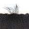 Prolongements 100% droits frisés de cheveux de Remy de fermeture de la dentelle 13x4 de Yaki pour des femmes de couleur fournisseur