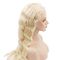 Perruques de dentelle de Glueless de Brésilien pleines, densité blonde des perruques 130% de cheveux fournisseur