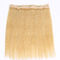 Les halos durables de couleur de la blonde #613 renversent en matériel 100% soyeux de cheveux d'extension de cheveux directement fournisseur
