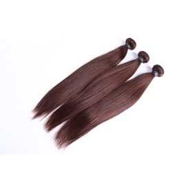 Chine Cheveux humains péruviens de Brésilien de la couleur #4 Brown foncé d'armure de cheveux d'Ombre de Vierge fournisseur