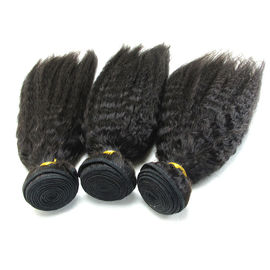 Les cheveux brésiliens frisés/de Yaki style droit empaquettent/prolongements