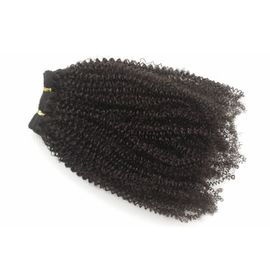 Chine Les cheveux péruviens frisés de Vierge de cheveux bouclés d'Afro empaquettent la pleine densité aucun poux aucun embrouillement fournisseur