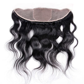 Chine Vague 13 de corps de fermeture de dentelle des cheveux 13x4 de Vierge par des cheveux de bandeau de 4 dentelles fournisseur