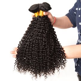 Aucune armure non-traitée bouclée frisée brésilienne de cheveux de Vierge des cheveux 100% d'Afro acide fournisseur