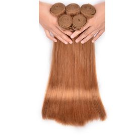 Le matériel cru de cheveux de cheveux brésiliens droits de la couleur #30 peut être courbé 12&quot; à 26&quot; doux soyeux jeté librement fournisseur