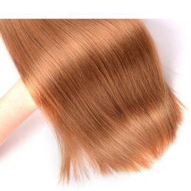 Le matériel cru de cheveux de cheveux brésiliens droits de la couleur #30 peut être courbé 12&quot; à 26&quot; doux soyeux jeté librement fournisseur