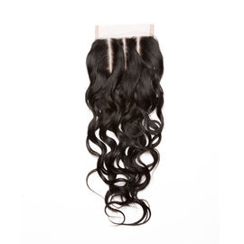 4" » catégorie naturelle de la vague 8A de fermeture de dentelle de cheveux de cheveux de Remy de Brésilien de la Vierge X4 fournisseur
